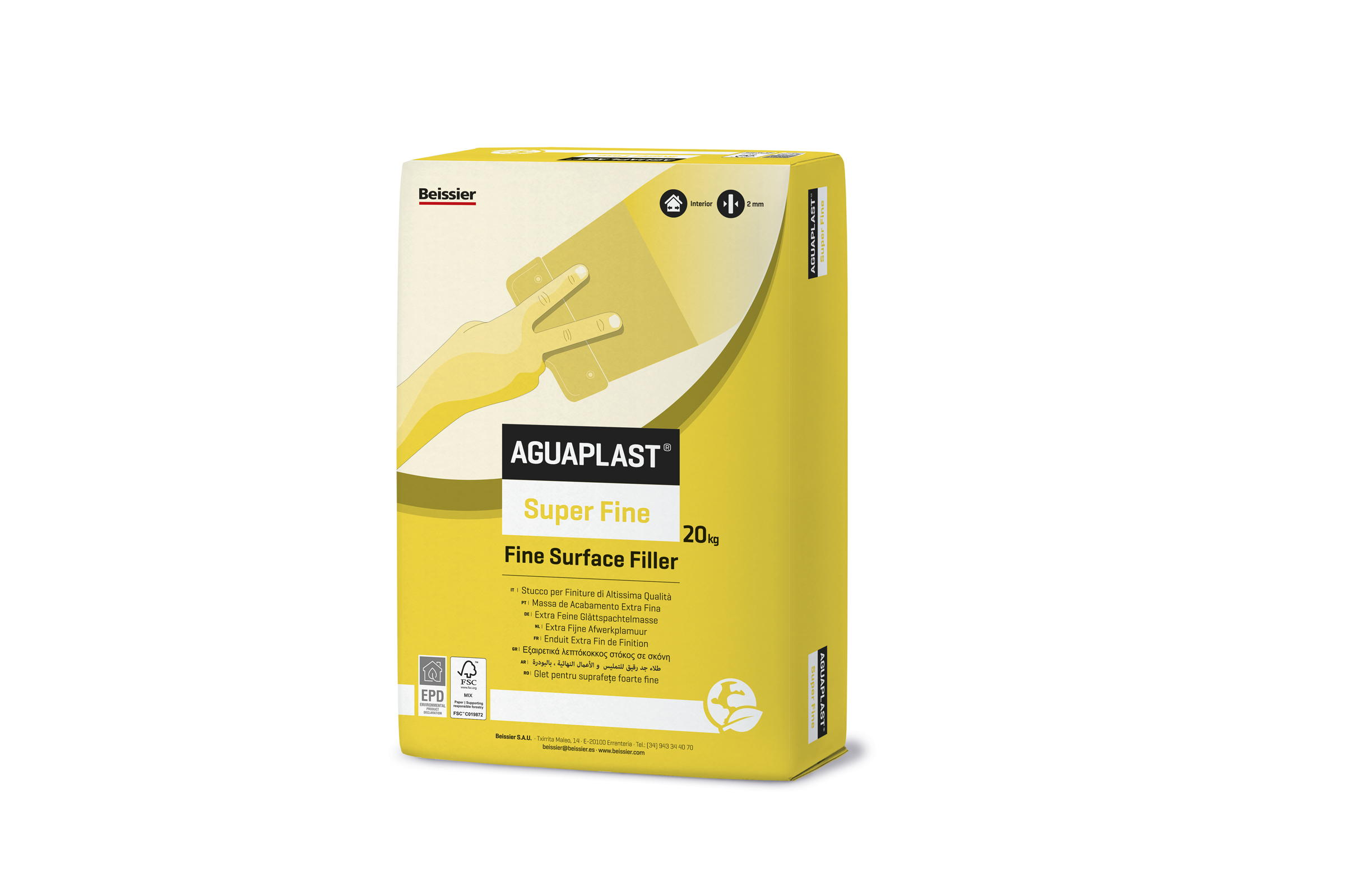 Aguaplast Súper Fino
