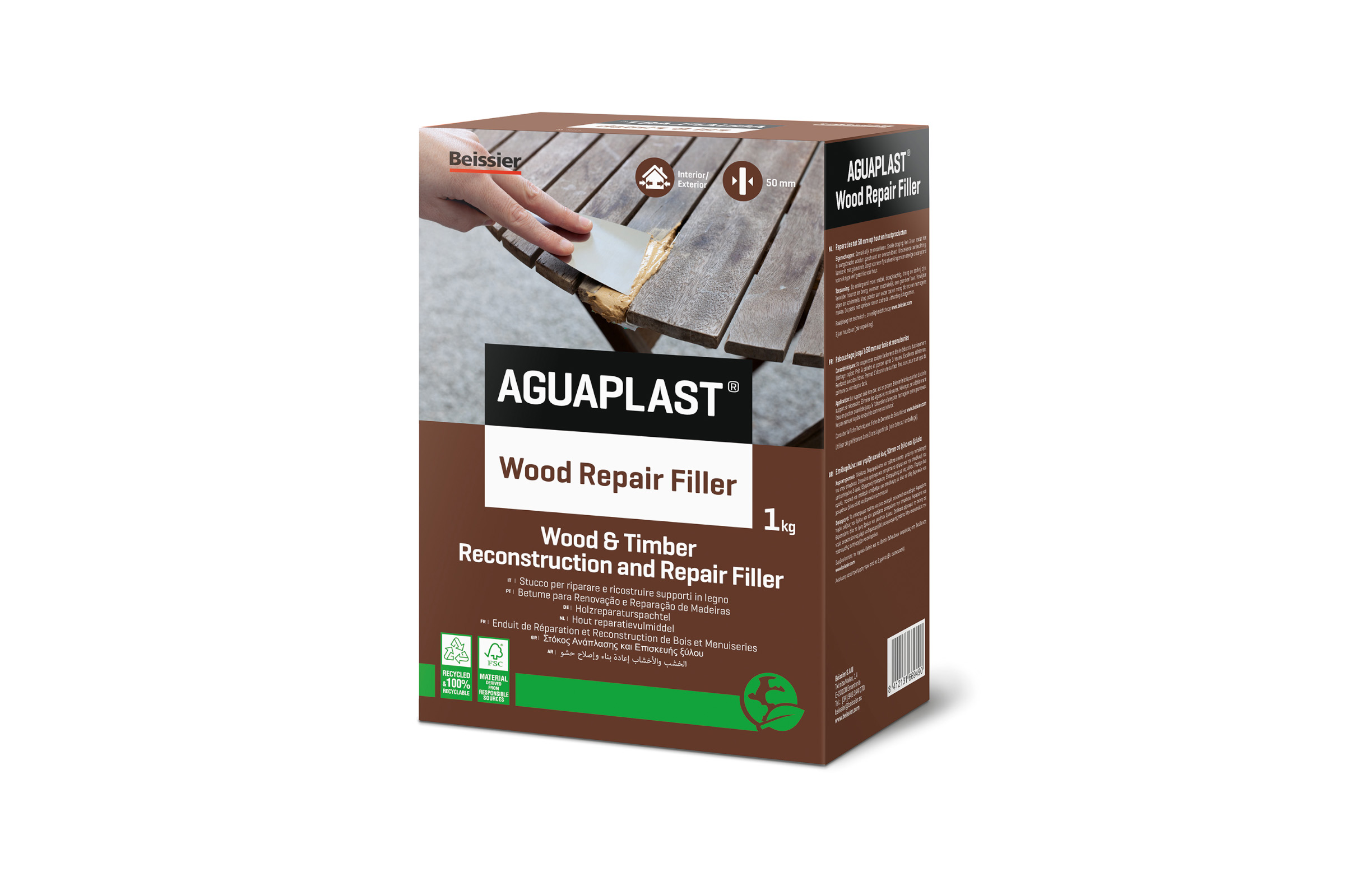Aguaplast Wood Repair Filler